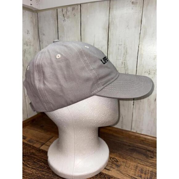 KEEN Gray Embroidered Adjustable Mens Hat Cap LIFE IS KEEN Big X Brand - Picture 5 of 8